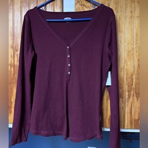 Womens NWT Old navy top size L